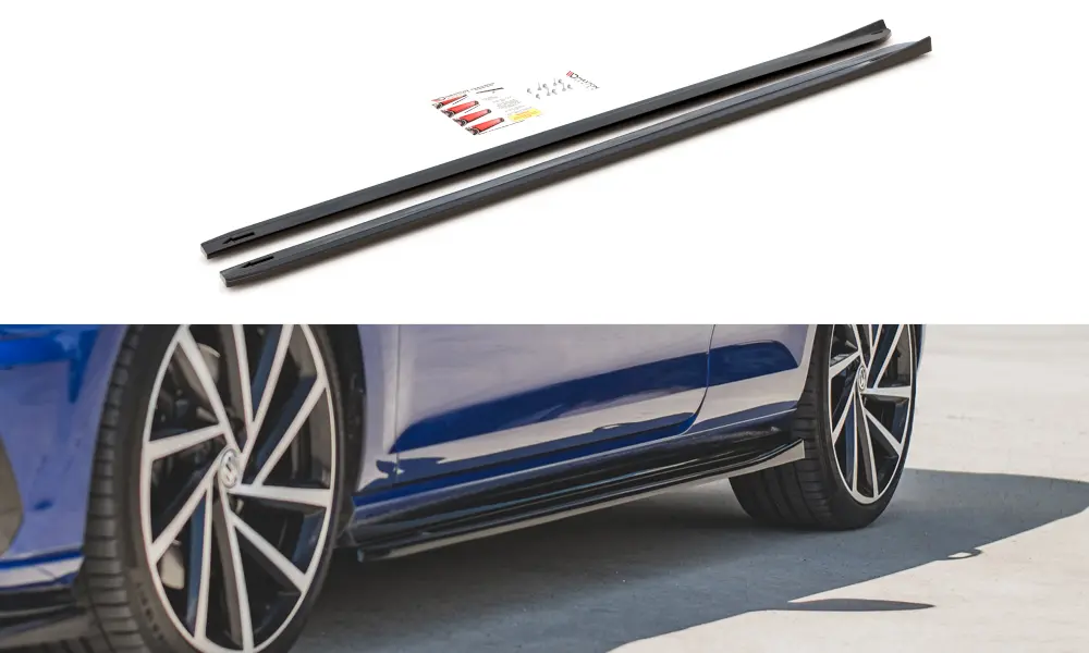 Maxton Design Mk7.5 Gti/Golf R Side Skirt Diffusers - V.4 1
