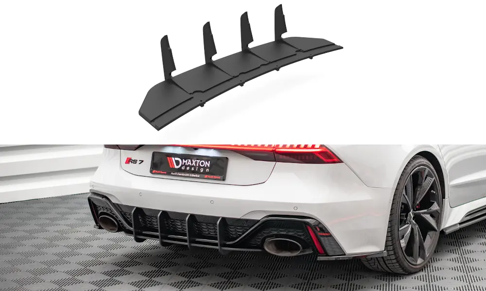 Maxton Design Street Pro Rear Diffuser Audi Rs7 C8 / Rs6 C8 1