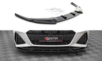 Maxton Design Front Splitter V1 Audi Rs6 C8 / Rs7 C8 (2019-2023) 1
