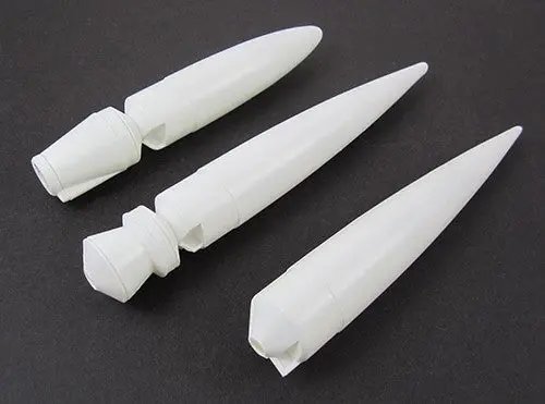 Estes Rockets Nc-60 Long Nose Cone Asst. For Model Rockets (3Pk) 1