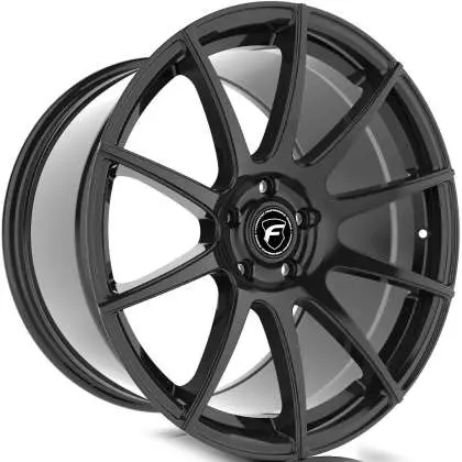 Forgestar Cf10 20X9 / 5X120 Bp / Et38 / 7.3In Bs / 67.06 Cb Gloss Black Wheel 1