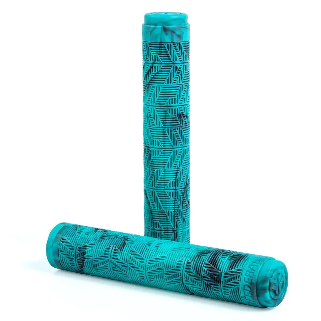 Federal Command Flangeless Grip - Black / Teal Marble 1