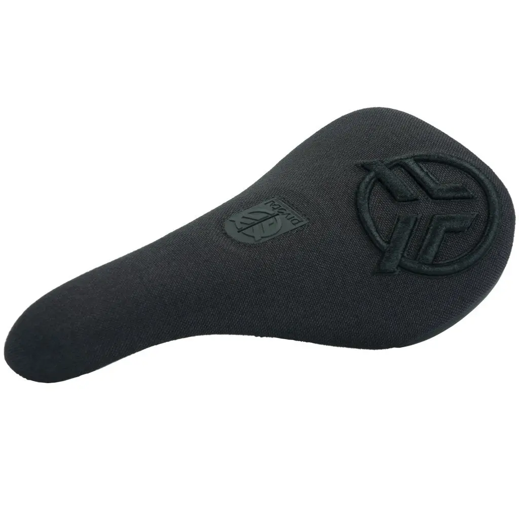 Federal Slim Pivotal Logo Seat - Black With Raised Black Stitching 1