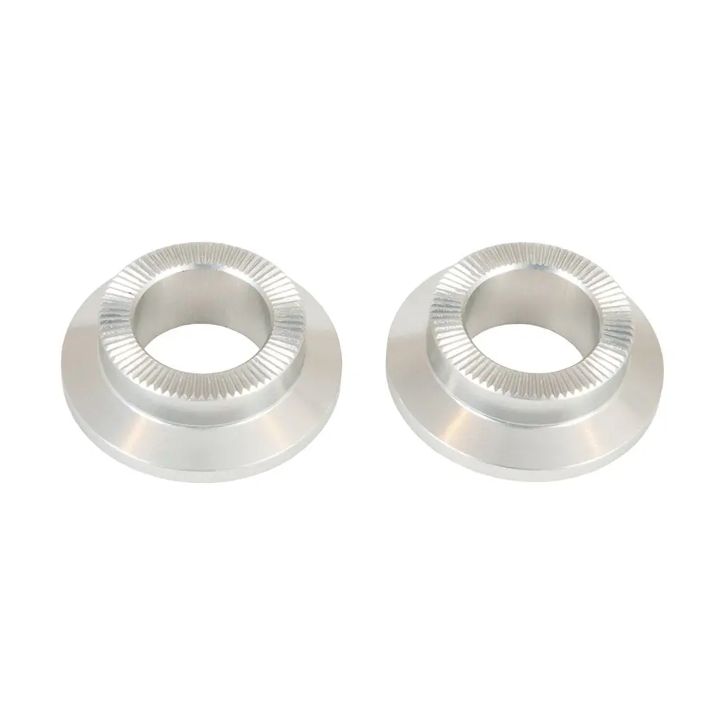 Federal Stance Front Hub Cone Nuts Polished (Pair) 1