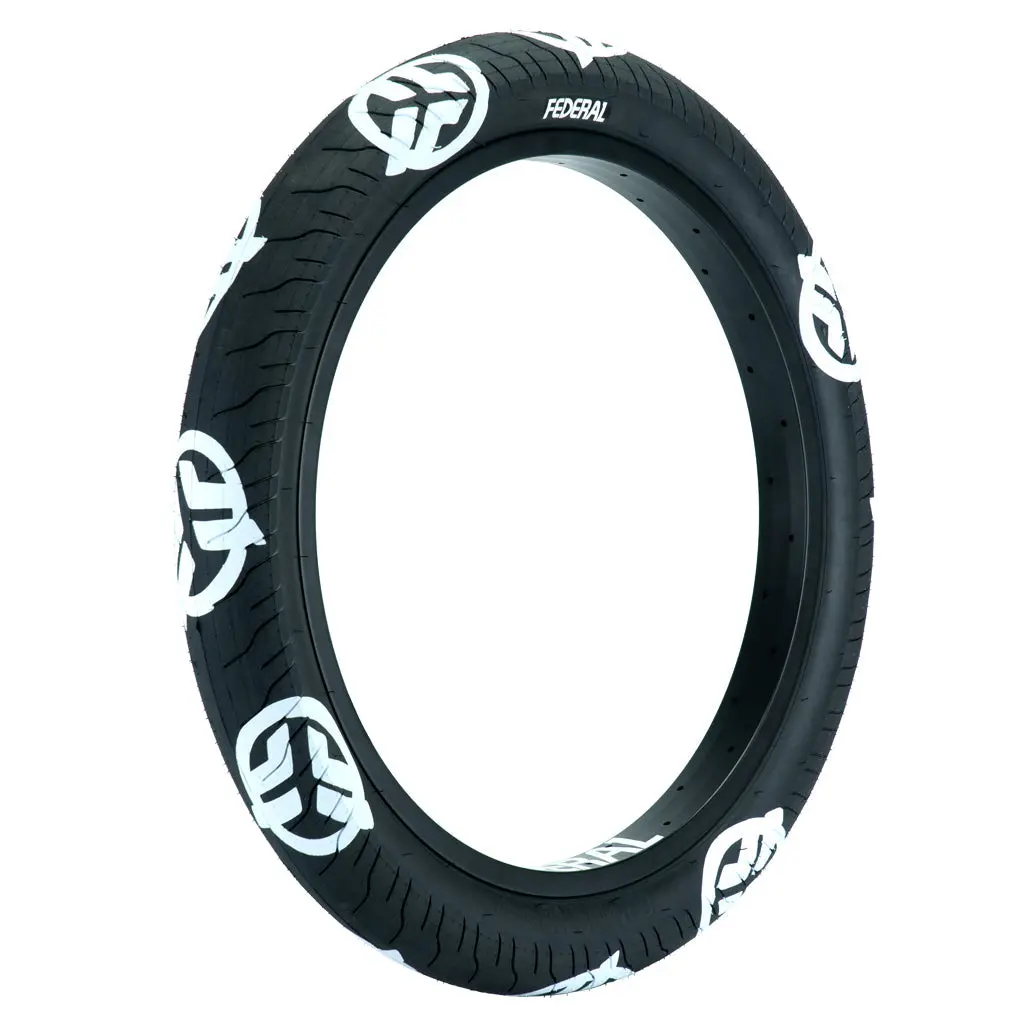 Federal Command Lp Tyre 20" - Black With White Logos 2.40" 1