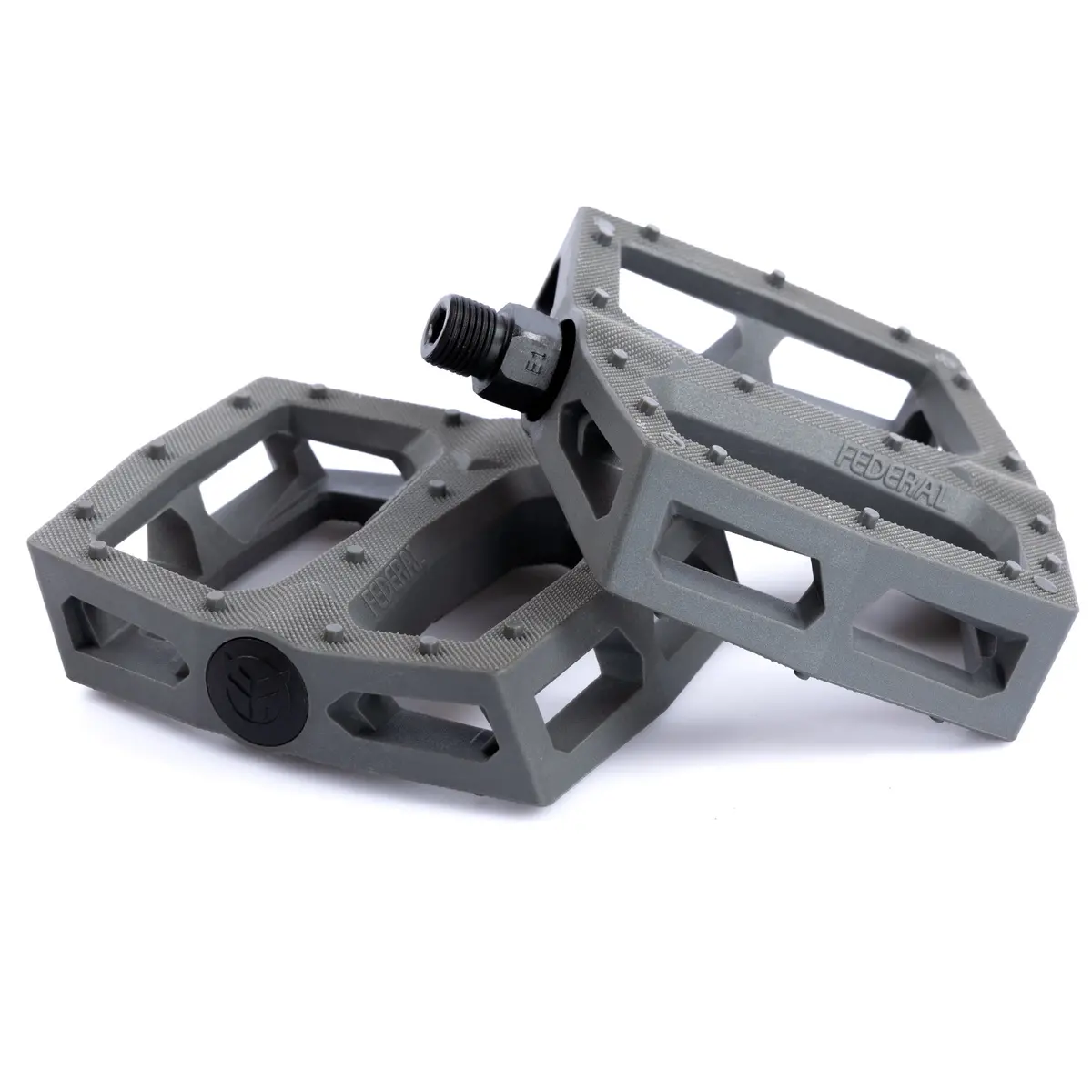Federal Command Plastic Pedals - Dark Grey 9/16" 1