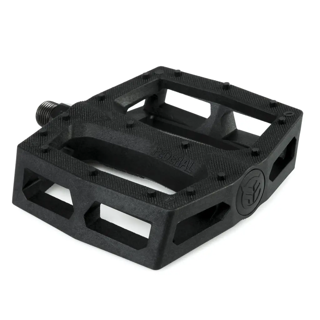 Federal Command Plastic Pedals - Black 9/16" 1