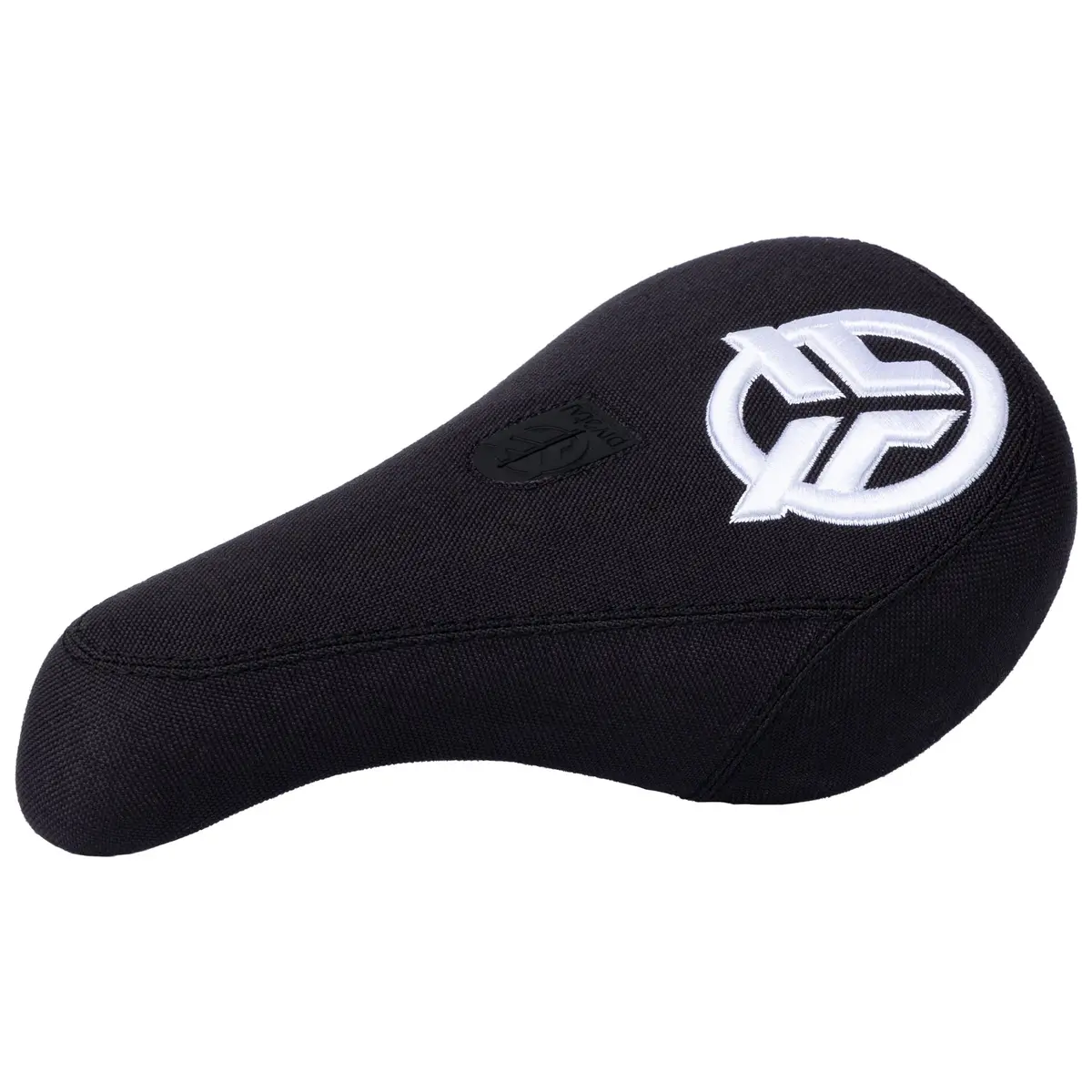 Federal Mid Pivotal Logo Seat - Black With Raised White Embroidery 1