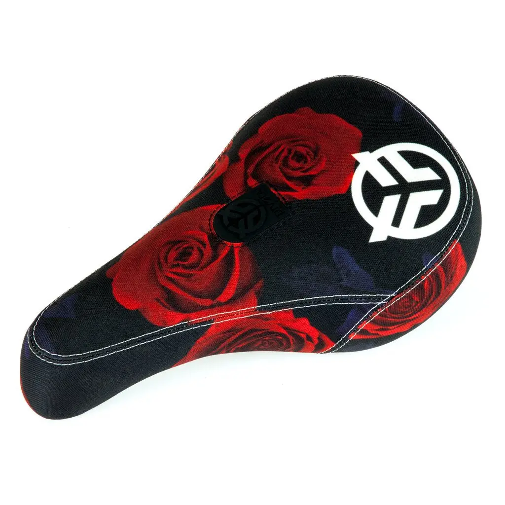 Federal Mid Pivotal Roses Seat - Black / Red With White Logo 1