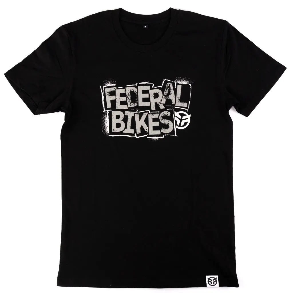 Federal Stencil T-Shirt - Black 1