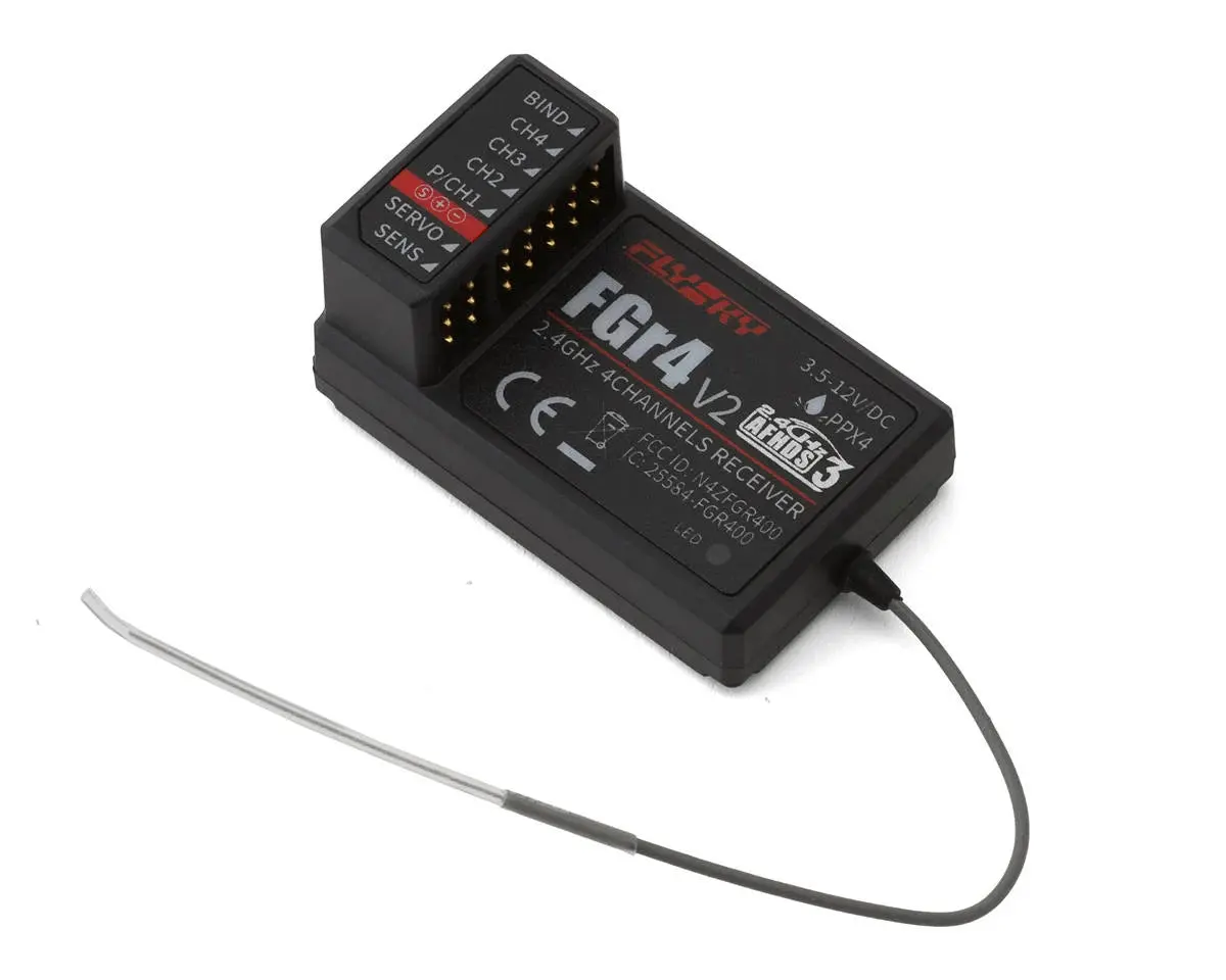 Flysky Fgr4 4-Channel Afhds3 2.4Ghz Receiver (Noble Nb4) 1