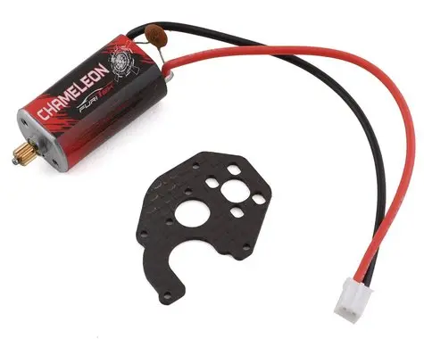 Furitek Scx24 Chameleon Brushed Motor W/Motor Mount & Pinion (80T) 1