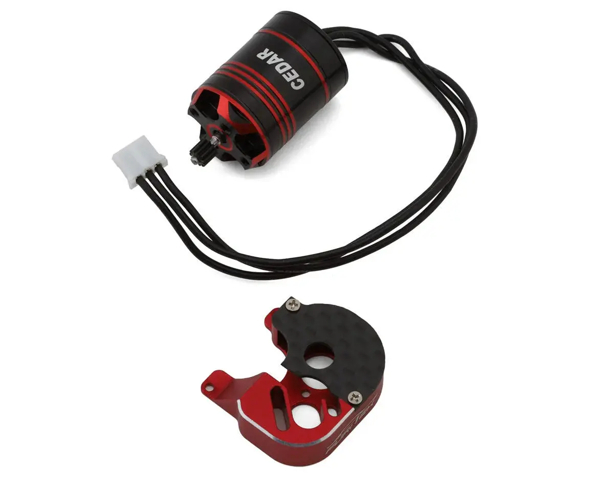 Furitek Cedar Inrunner Brushless Motor W/11T Steel Pinion & Motor Mount (Scx24) 1