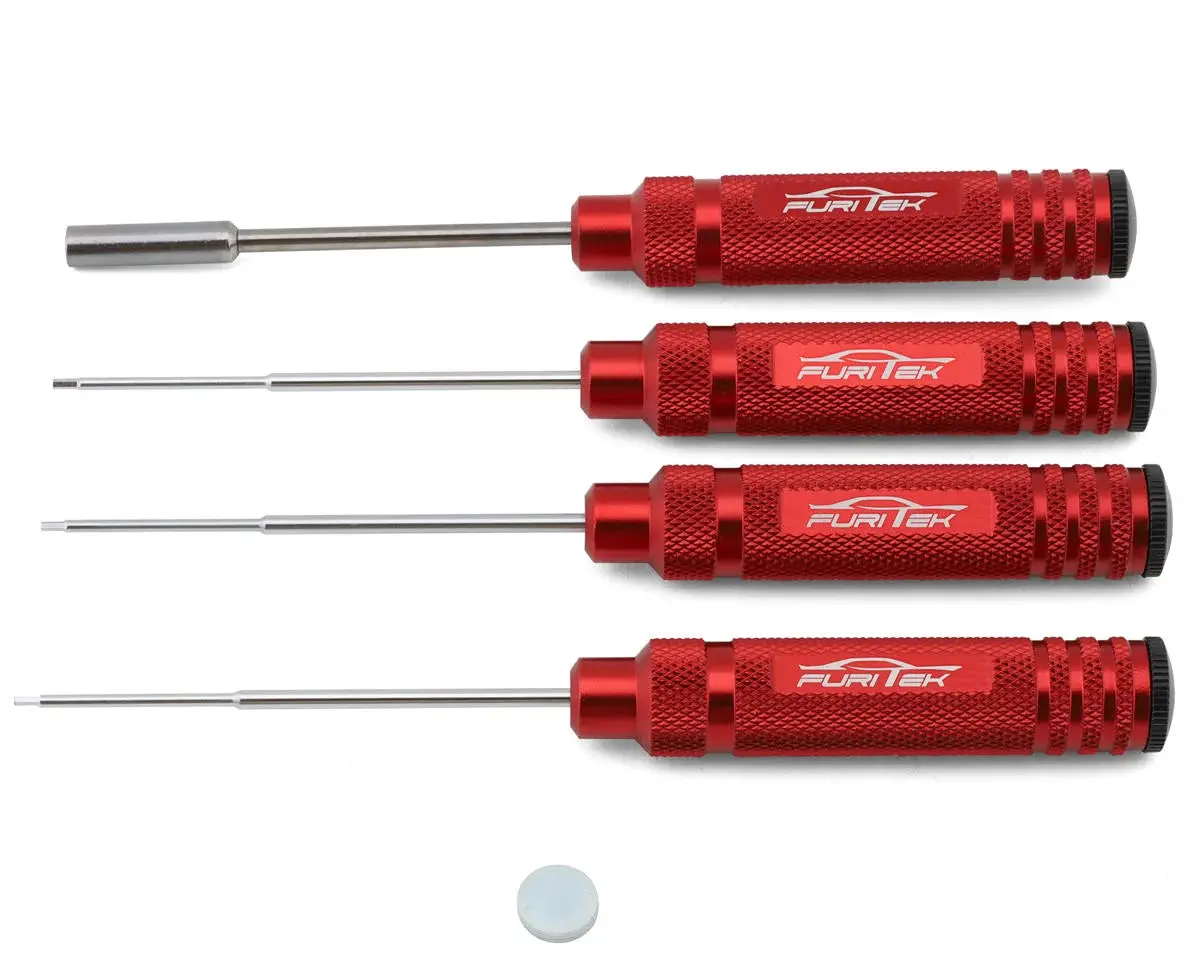 Furitek 4-Piece Metric & Sae 1/24 & 1/28 Micro Crawler Tool Set W/ Case 1