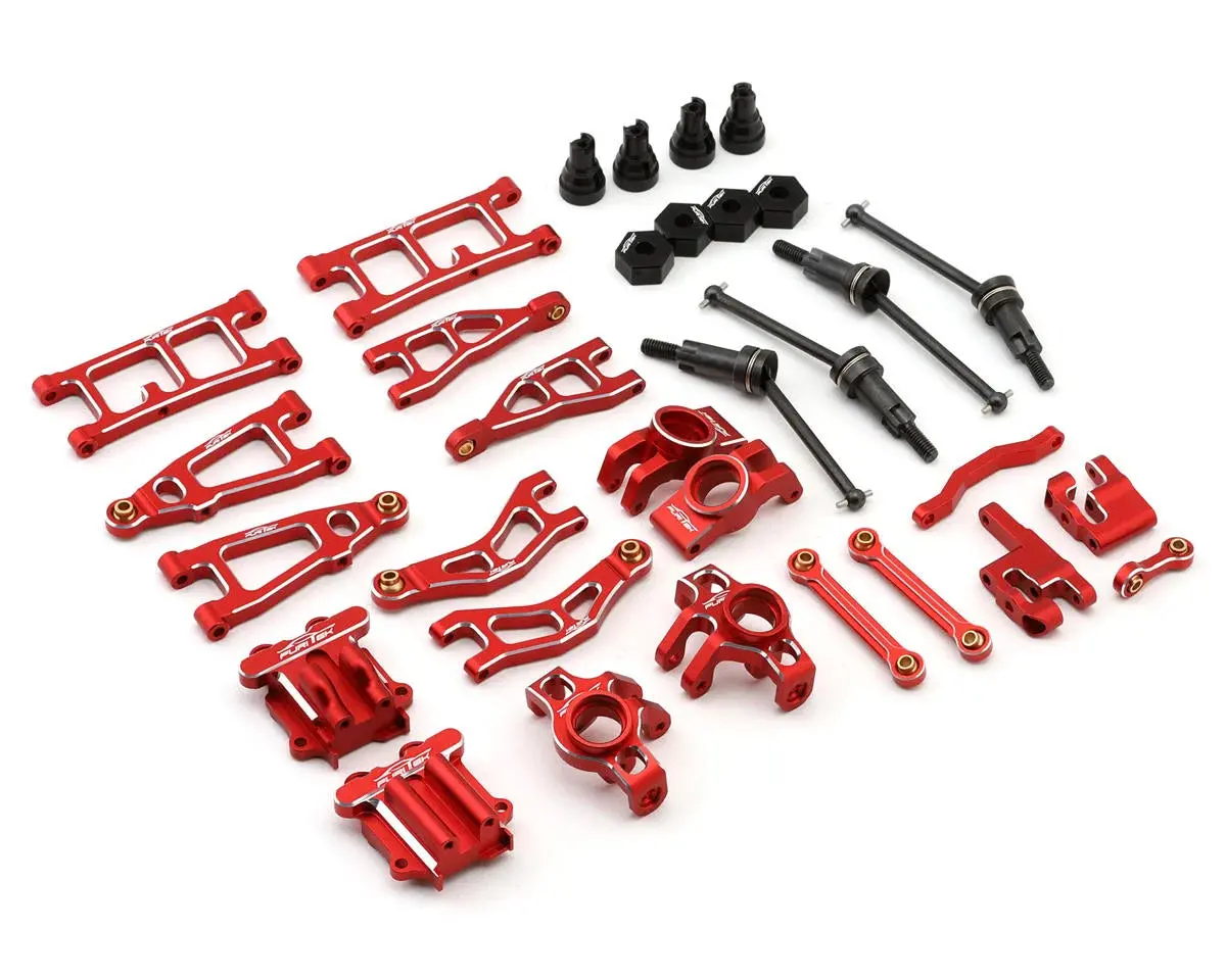 Furitek Fru-2598 Arrma Mojave Grom Ultimate Aluminum Upgrade Combo Red 1