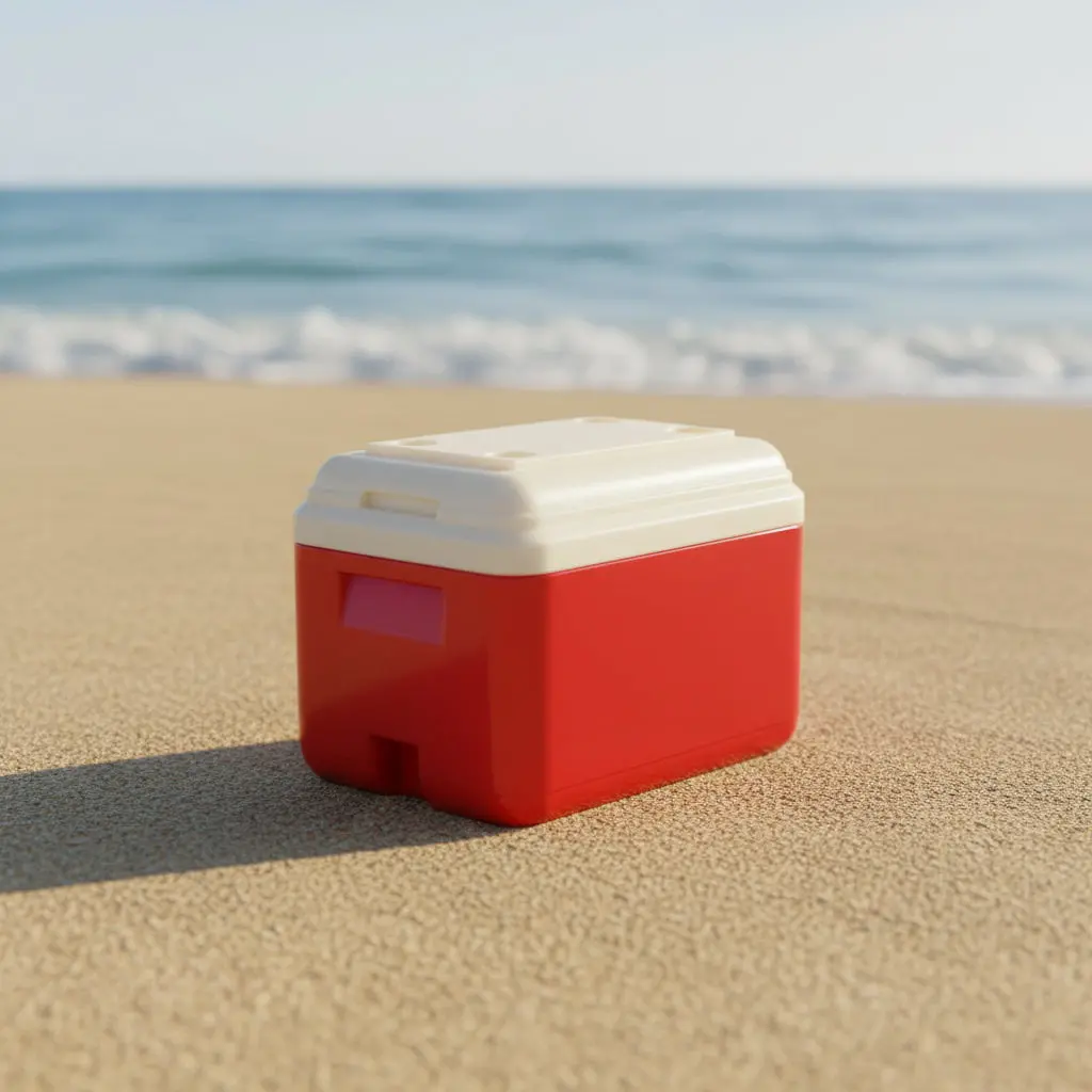 1/18 Scale Red Cooler – Trail Accessory For Rc Crawlers & Scale Builds 1