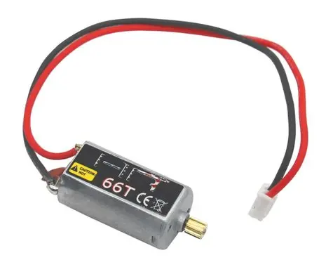 Hot Racing 66T High-Torque Motor W/ 11T Pinion – Upgrade For Axial Scx24 [Hrasxtf50m11] 1