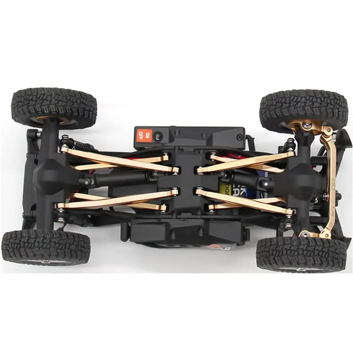 No Flex Upgrade Brass Link Set - Scx30 2