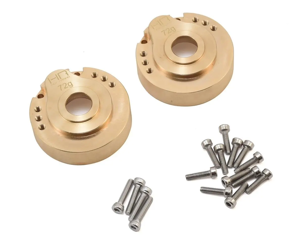 Hot Racing Traxxas® Trx-4 Modular Brass Metal Knuckle Portal Cover 1