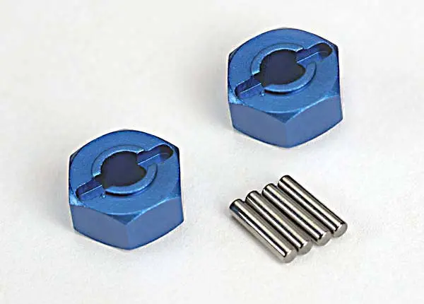 1654X Wheel Hex Hubs Aluminum (2) 1