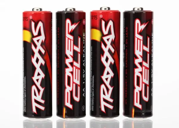 2914 Traxxas  Power Cell Aa Alkaline Batteries (4-Pack) 1