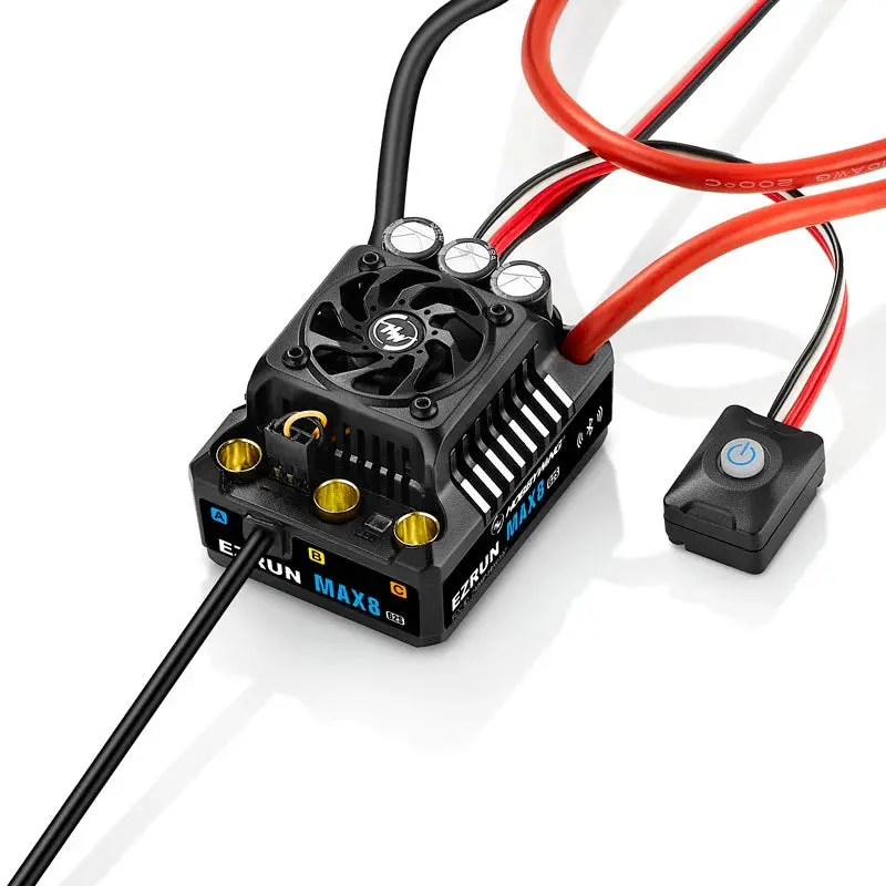 Hobbywing Ezrun Max8 G2s Esc With Bluetooth – Waterproof 1/8 Esc 30103205 1
