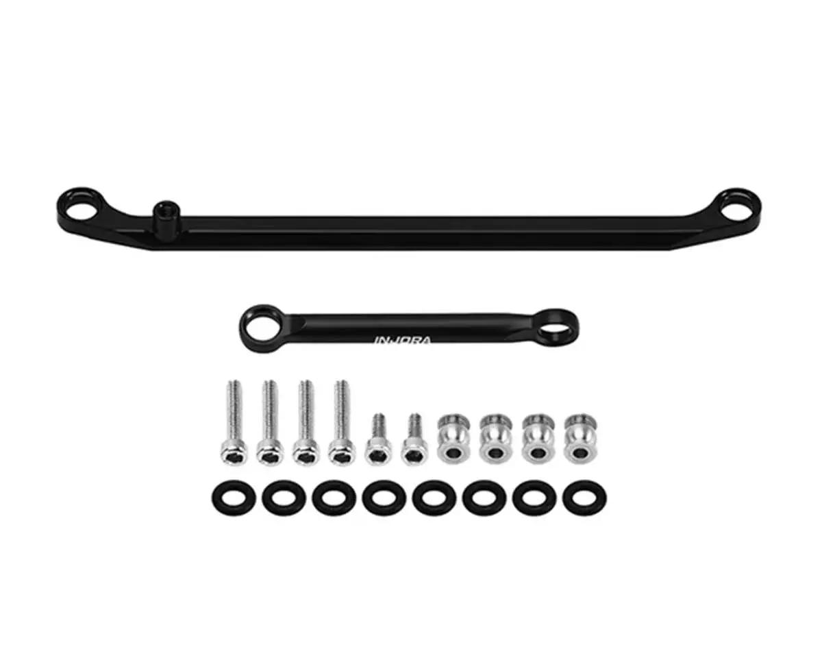 Injora Redcat Ascent-32 Brass Steering Links Set (Black) (4.7G) 1