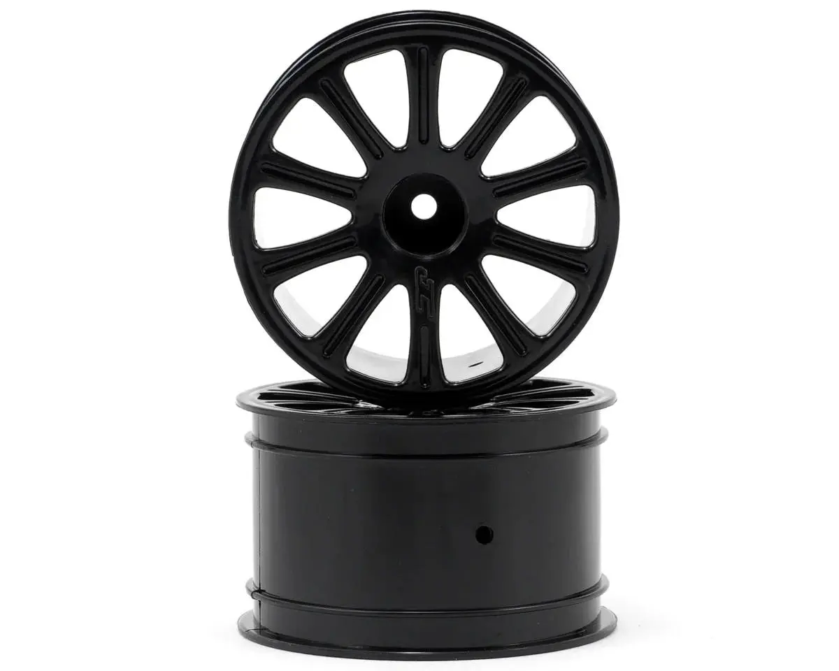 Jconcepts 2.2 Rulux Wheel For Traxxas 1/16 E-Revo (2) (Black) 1
