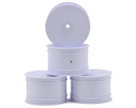 Jconcepts Mono 2.2 Rear Wheels (White) (4) (B7/B6/B5/Rb6) W/12Mm Hex 1