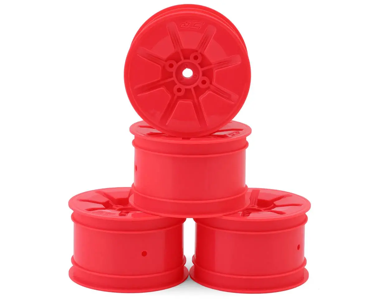 Jconcepts Pioneer 2.2 Rear Buggy Wheels (Pink) (4) W/12Mm Hex 1