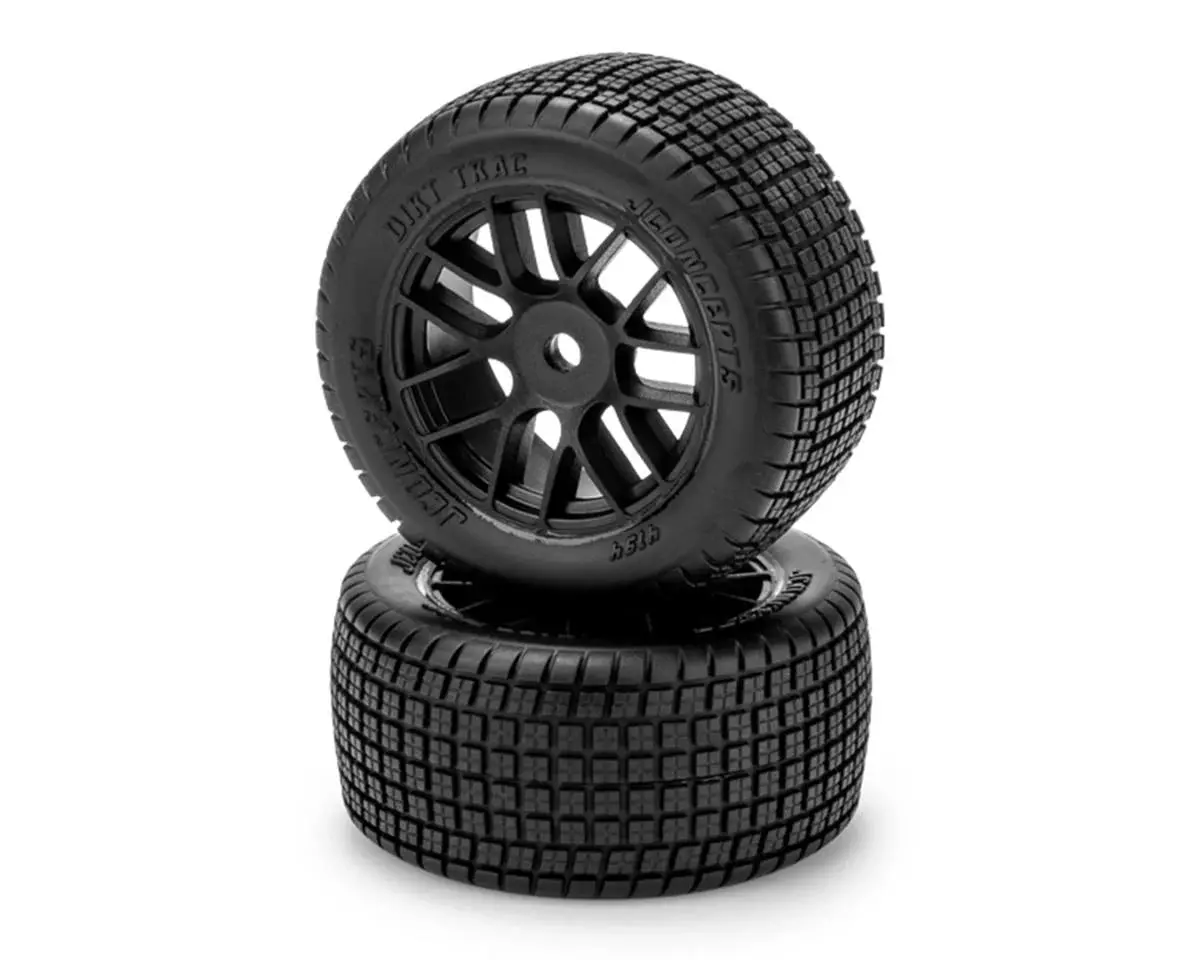 Jconcepts Losi® Nascar® 1/12 Dirt Trac Pre-Mounted Oval Tires (2) (G3 - Soft) W/8Mm Hex 1