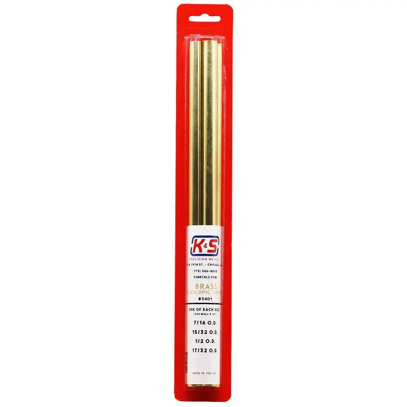 Brass Telescopic Tubing (Medium) 1