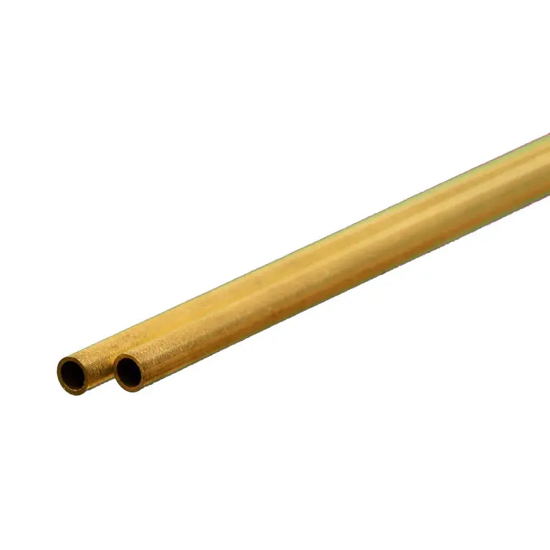 Bendable Brass Fuel Tube: 1/8" Od X 0.014" Wall X 12" Long 1