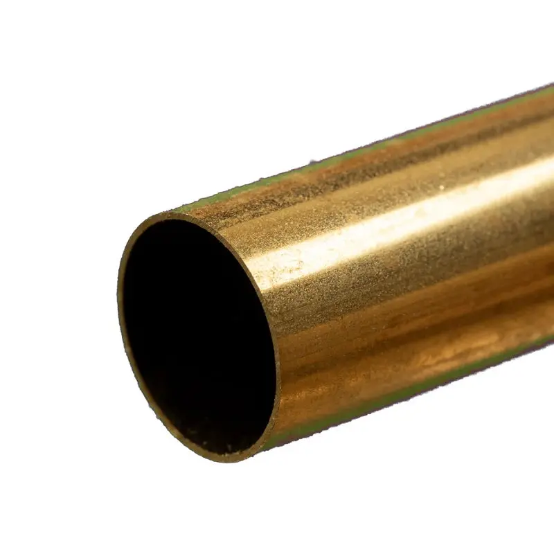 9/16" Outside Diameter Round Brass Tube (1 Pc Per Card) 1