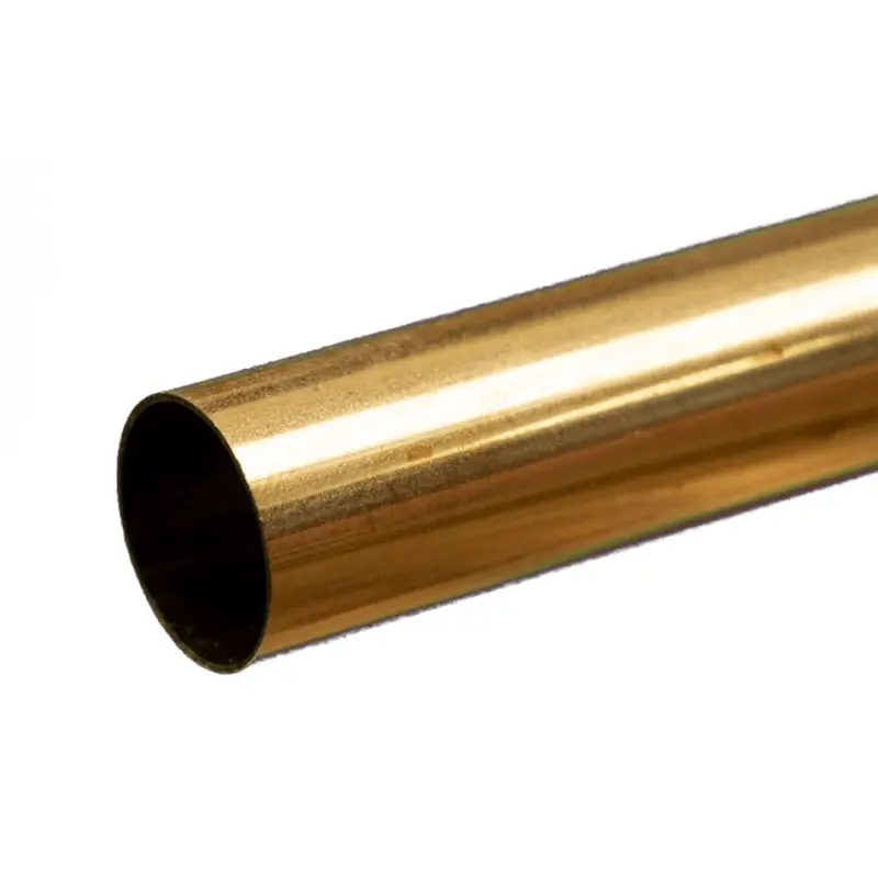 Round Brass Tube: 5/8" Od X 0.014" Wall X 12" Long 1