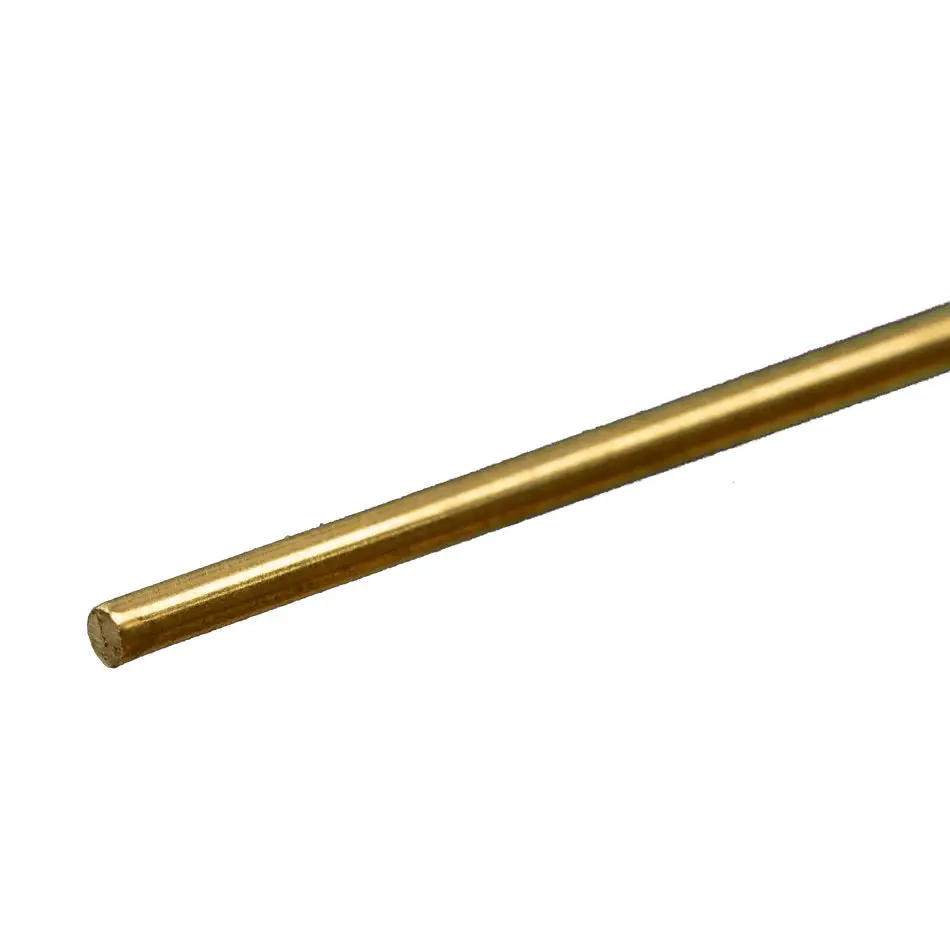 Round Brass Rod: 3/32" Od X 12" Long 1