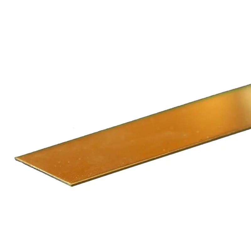 Brass Strip: 0.016" Thick X 2" Wide X 12" Long (1 Piece) 1