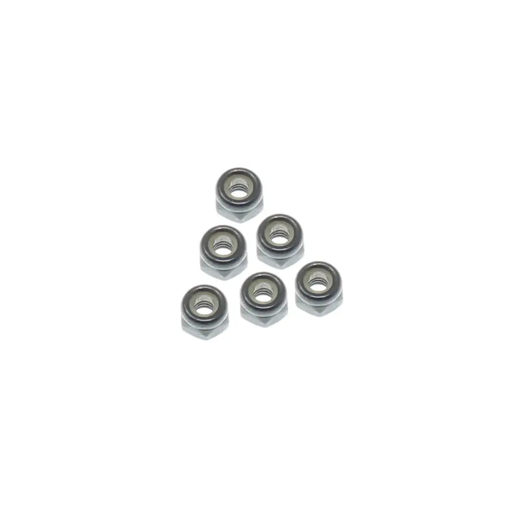 Redcat Racing 2Mm Locknuts (6-Pack) – Steel, Nylon Insert [Rer29665] 1