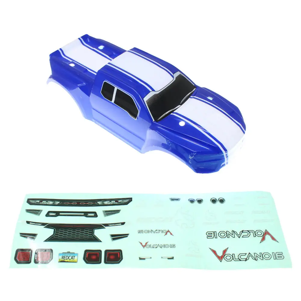 1/16Th Truck Body W/ Stickers (Blue)(1Pc) 1