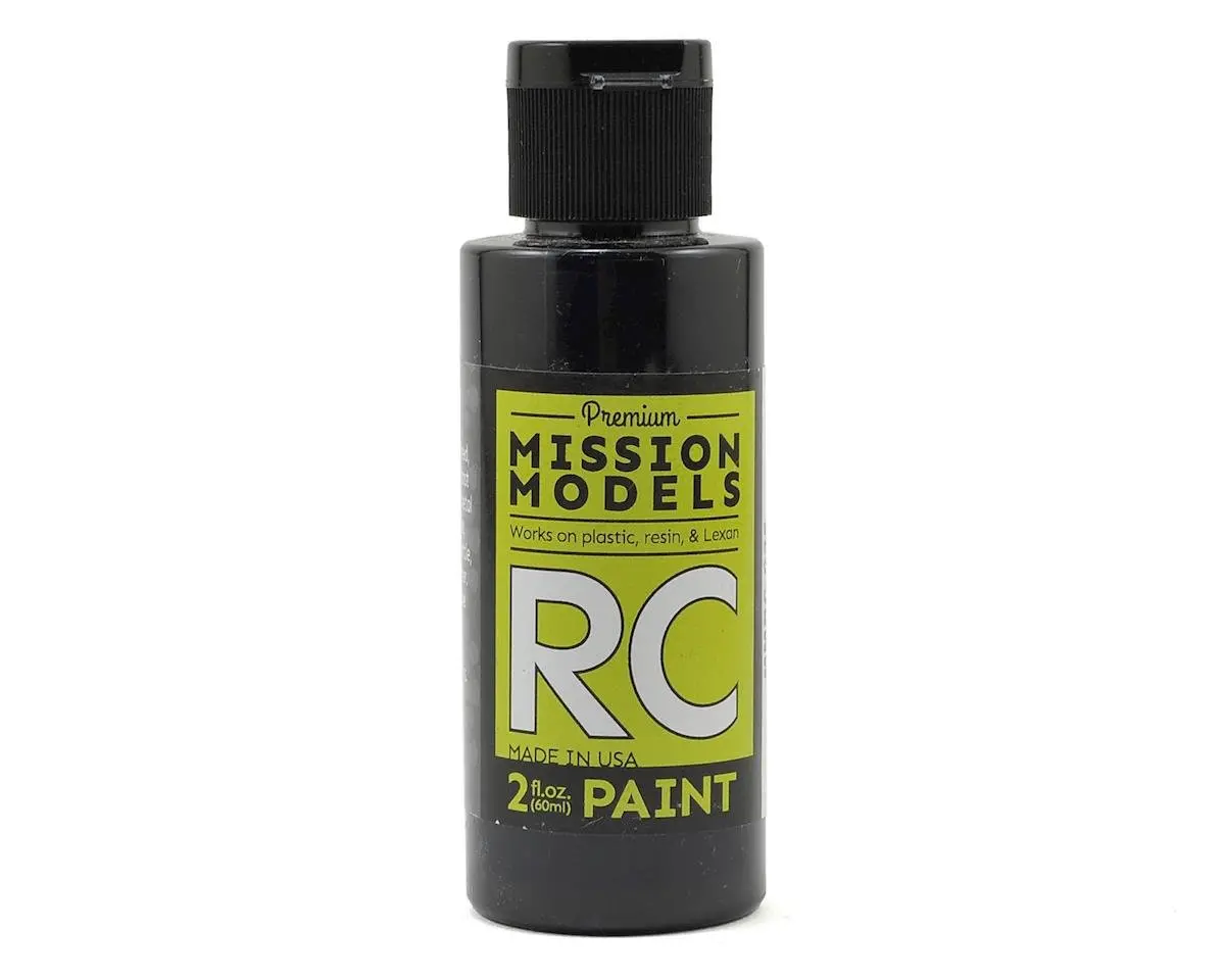 Mission Models Pearl Black Acrylic Lexan Body Paint (2Oz) 1