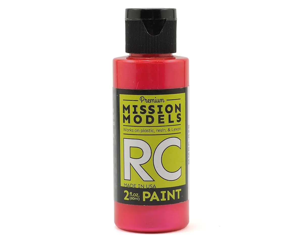 Mission Models Iridescent Red Acrylic Lexan Body Paint (2Oz) 1