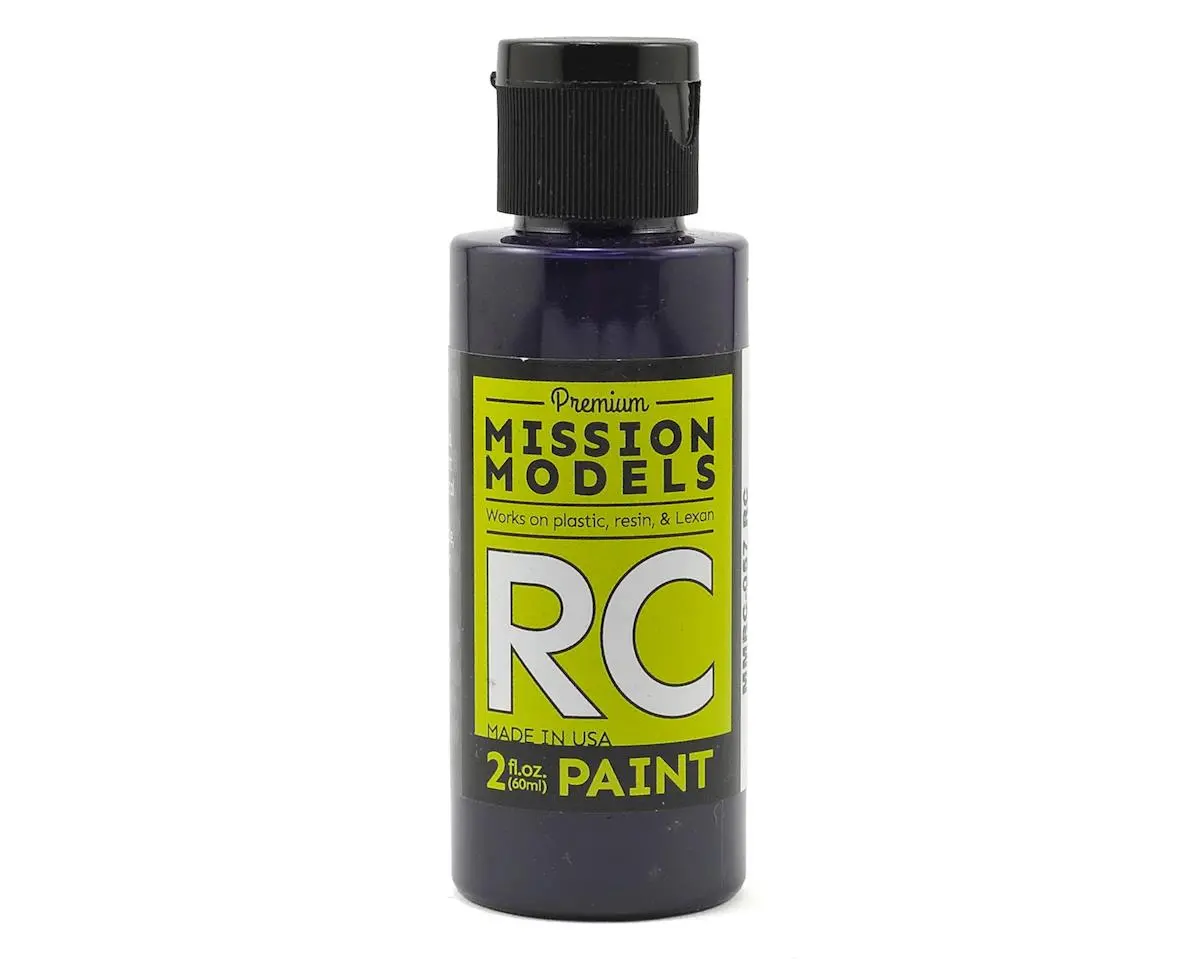 Mission Models Translucent Purple Acrylic Lexan Body Paint (2Oz) 1