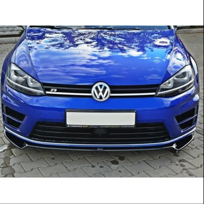 Maxton Design Mk7 Golf R Front Bumper Splitter / Spoiler - Version 2 1