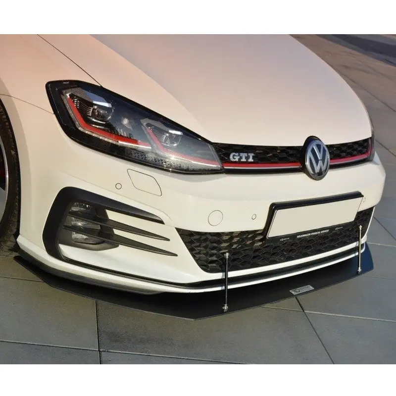 Maxton Design Mk7 Gti Front Bumper Racing Splitter 1