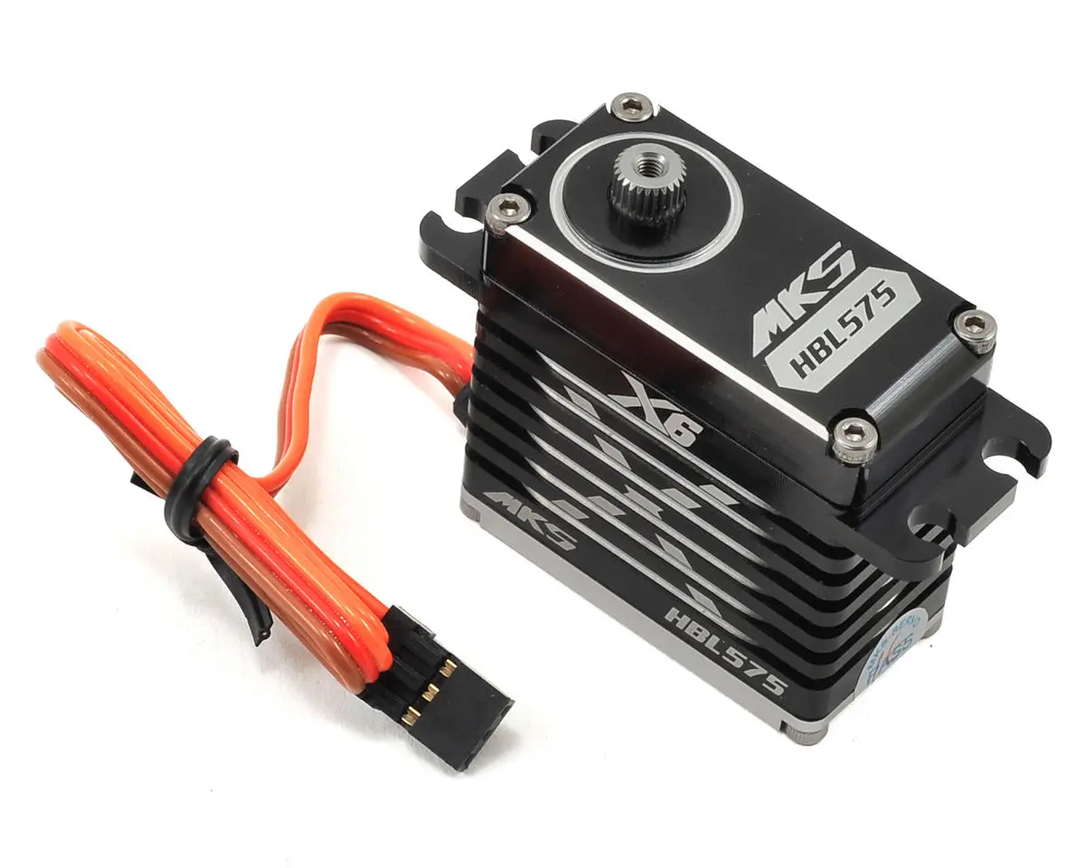 Hbl575 Mks X6  Brushless Titanium Gear High Speed 1