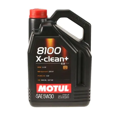 Motul 5W30 8100 X-Clean+ Synthetic Oil (5 Liter) 1
