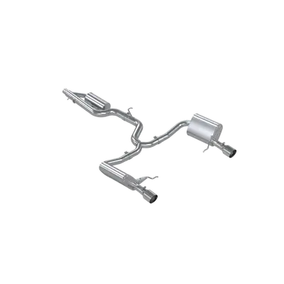 Mbrp Armor Pro Series Mk7 Golf Sportwagen/Alltrack 3" Cat Back Exhaust Dual Rear Exit, Tour Profile 1