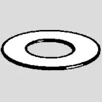 #10 Flat Washer (5) 1