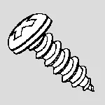 #1X 1/4 Pan Head Screws (10) 1