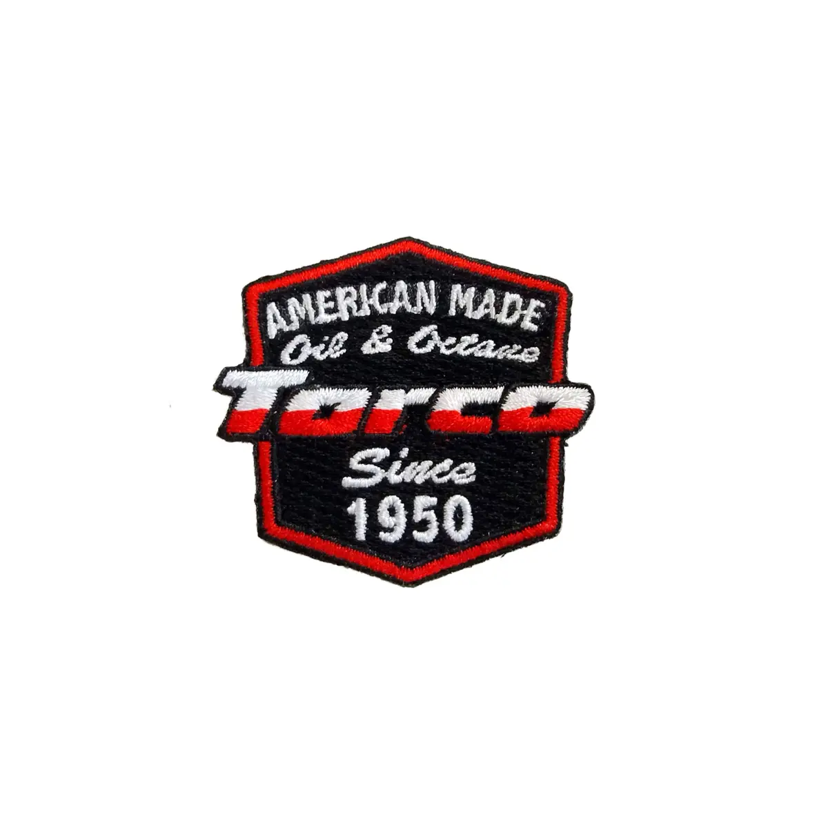 Torco American Made 2X2 Inch Iron On Patch 1